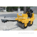 Rolo compactador vibratório manual com cilindro duplo diesel (FYL-S600C)